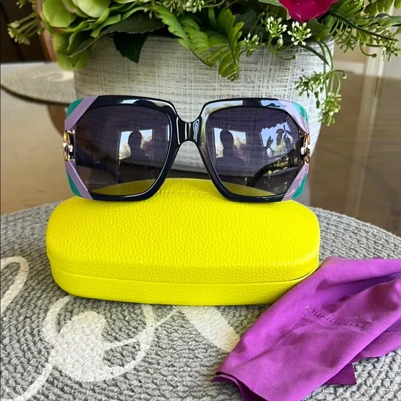 Emilio Pucci | Accessories | Emilio Pucci Black And Yellow 